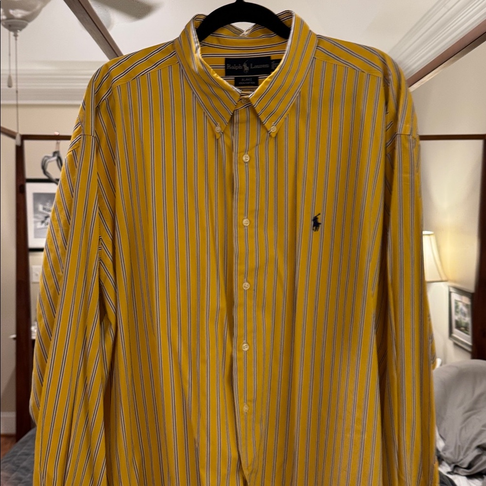 Ralph Lauren Button-down Shirt Mens “Blake” 
Pony Logo